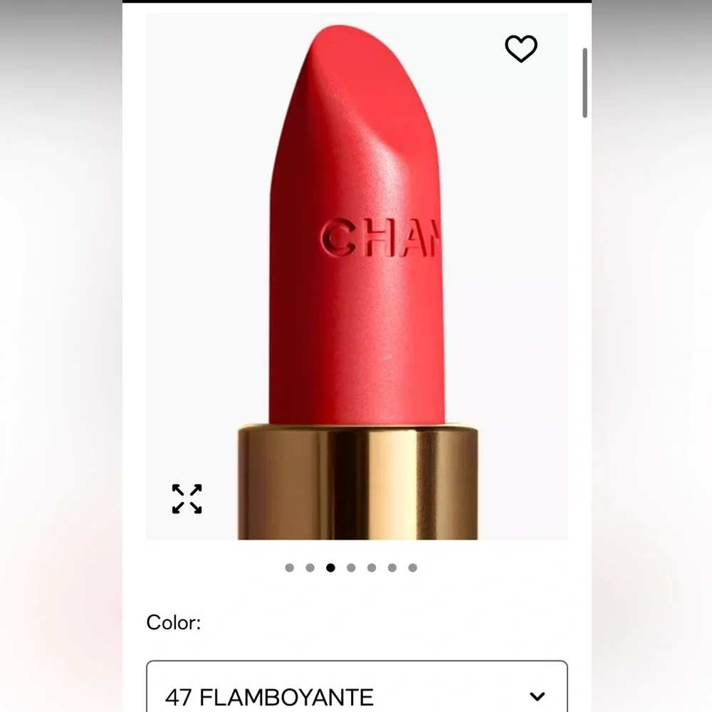 CHANEL Rouge Allure Velvet 47 Flamboyant Lipstick NWT